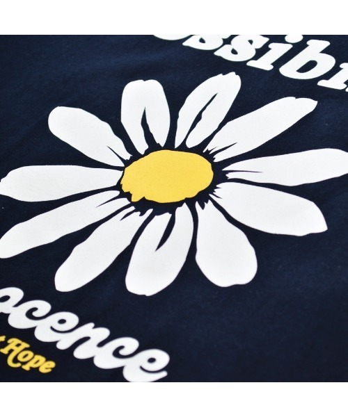 MODISH GAZE（モディシュガゼ）の「【MODISH GAZE】デイジープリントTシャツ  半袖 Possibility（Tシャツ/カットソー・メンズ・ブラック/ネイビー/ホワイト・MEDIUM/LARGE/X-LARGE）」の20枚目の写真