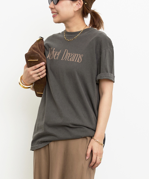 BTN Velvet Tシャツ（Tシャツ/カットソー）｜Deuxieme Classe