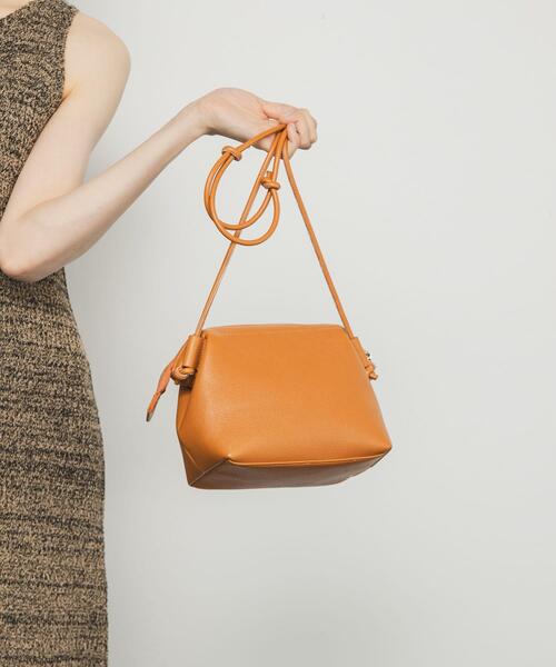 KBF（ケイビーエフ）の「ガマグチミニBAG（ショルダーバッグ・レディース・ブラック/キャメル・ONE）」の19枚目の写真