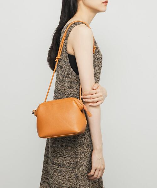 KBF（ケイビーエフ）の「ガマグチミニBAG（ショルダーバッグ・レディース・ブラック/キャメル・ONE）」の18枚目の写真