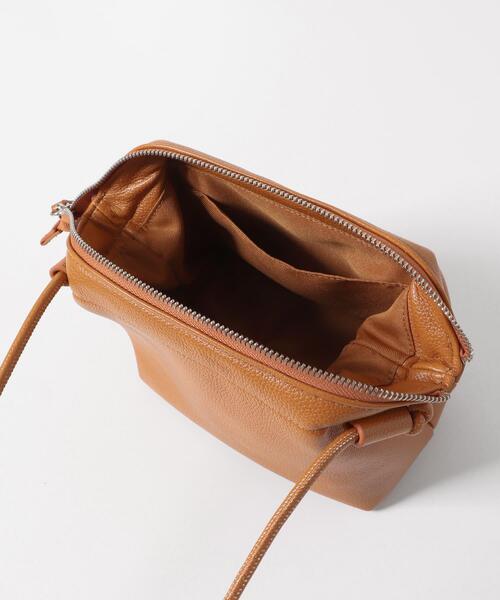 KBF（ケイビーエフ）の「ガマグチミニBAG（ショルダーバッグ・レディース・ブラック/キャメル・ONE）」の12枚目の写真