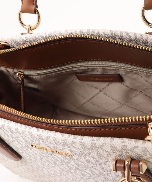 MICHAEL KORS（マイケルコース）の「MARILYN MD SATCHEL サッチェル（ハンドバッグ・レディース・ホワイト系・FREE）」の4枚目の写真