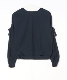 MUVEIL WORK - MUVEIL WORK ブラウス 38(M位) 紺x茶x黒等(総柄) 【古着】【中古】 MUVEIL WORK - MUVEIL WORK ブラウス 38(M位) 紺x茶x黒等(総柄