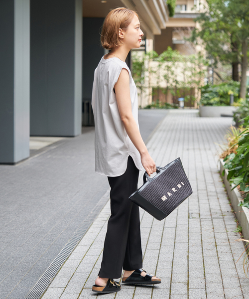 専用✨スピックアンドスパン　麻コットンリブベスト　ノースリーブ Spick & Span｜スピックアンドスパンのベスト通販 - ZOZOTOWN