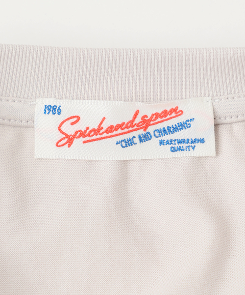 Spick & Span(スピックアンドスパン)の「《追加2》ファインコットンノースリーブプルオーバー(Tシャツ/カットソー・レディース・ブラック/ライトグレー/ホワイト・36/38)」の10枚目の写真