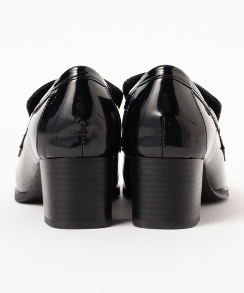 Ray BEAMS(レイビームス)の「スタック ヒール ビット ローファー(ローファー・レディース・ブラック/ダークブラウン・23.0cm/23.5cm/24.0cm/24.5cm/25.0cm)」の6枚目の写真