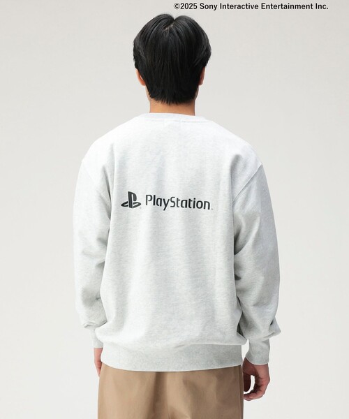 BEAMS(ビームス)の「PlayStation(TM) / CREWNECK SWEAT(スウェット・メンズ・ブラック/ライトグレー・S/M/L/XL)」の5枚目の写真