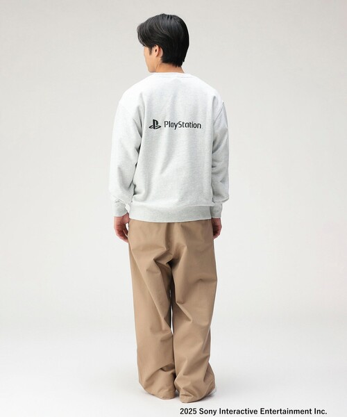 BEAMS(ビームス)の「PlayStation(TM) / CREWNECK SWEAT(スウェット・メンズ・ブラック/ライトグレー・S/M/L/XL)」の7枚目の写真