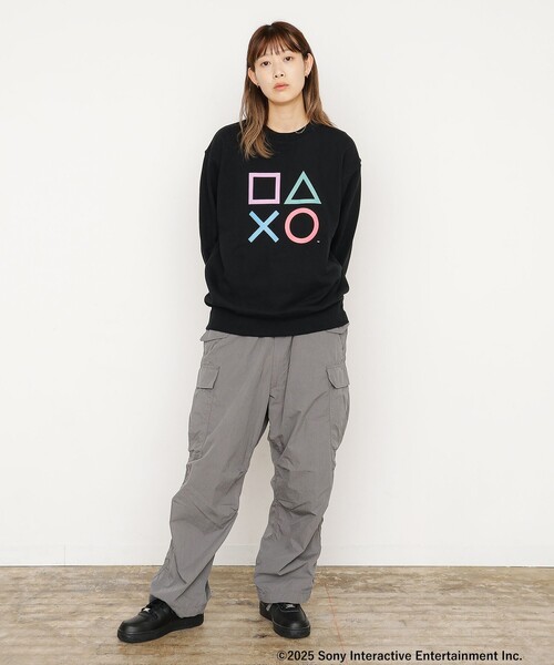 BEAMS(ビームス)の「PlayStation(TM) / CREWNECK SWEAT(スウェット・メンズ・ブラック/ライトグレー・S/M/L/XL)」の12枚目の写真