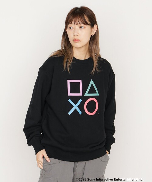 BEAMS(ビームス)の「PlayStation(TM) / CREWNECK SWEAT(スウェット・メンズ・ブラック/ライトグレー・S/M/L/XL)」の14枚目の写真