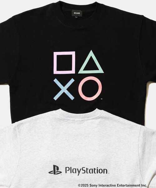 BEAMS(ビームス)の「PlayStation(TM) / CREWNECK SWEAT(スウェット・メンズ・ブラック/ライトグレー・S/M/L/XL)」の19枚目の写真