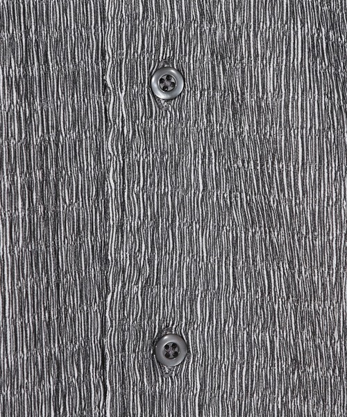 MEN'S BIGI（メンズビギ）の「シャーリング楊柳 シャツブルゾン＜ストレッチ＞（シャツ/ブラウス・メンズ・ブラック/ネイビー・03/04/02/01）」の5枚目の写真