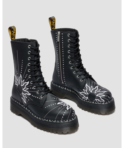 Dr. Martens(ドクターマーチン)の「Dr. Martens/ドクターマーチン JADON HI SOLAR FLARE 10 ホール ブーツ 41810001(ブーツ・メンズ・ブラック・UK8/UK7/UK6/UK5/UK4/UK3/UK9/UK10)」の5枚目の写真