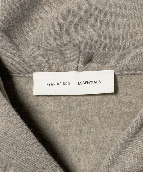 FEAR OF GOD ESSENTIALS＞フリース ジップアップ フーディー