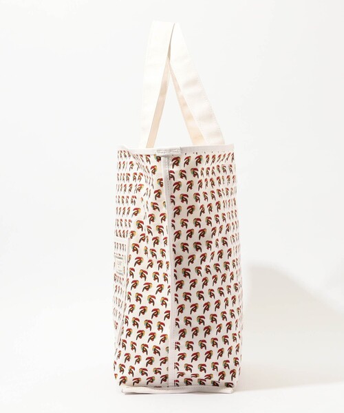 SOULEIADO（ソレイアード）の「SOULEIADO プリント リバーシブルトートバッグ（トートバッグ・レディース・オレンジ系その他2/ホワイト系その他・FREE）」の4枚目の写真