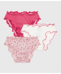 PETIT BATEAU（プチバトー）の「ショーツ３枚組（ショーツ・キッズ）」