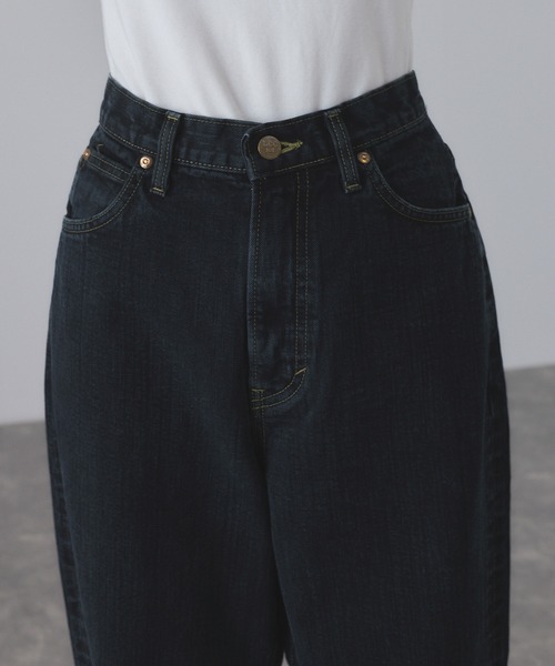 Lee(リー)の「【Lee for ADAM ET ROPE'】別注101 5P デニムパンツ(デニムパンツ・レディース・ブラック・X-SMALL/S/M)」の6枚目の写真