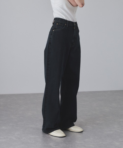 Lee(リー)の「【Lee for ADAM ET ROPE'】別注101 5P デニムパンツ(デニムパンツ・レディース・ブラック・X-SMALL/S/M)」の10枚目の写真