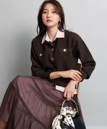 JUSGLITTY - ジャスグリッティー ♡新品・タグ付き♡ビジュー付き半袖サマーニット JUSGLITTY（ジャスグリッティー） │【公式通販】Arpege story