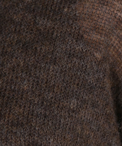 NATURAL BEAUTY BASIC(ナチュラルビューティーベーシック)の「◇【THINK NATURAL】モヘヤライクニットセット(ニット/セーター・レディース・ブラウン/ピンク/レッド・FREE)」の11枚目の写真