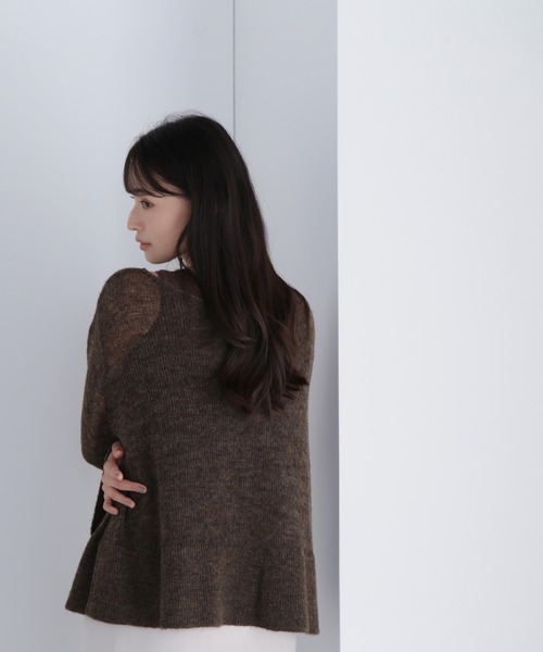 NATURAL BEAUTY BASIC(ナチュラルビューティーベーシック)の「◇【THINK NATURAL】モヘヤライクニットセット(ニット/セーター・レディース・ブラウン/ピンク/レッド・FREE)」の9枚目の写真