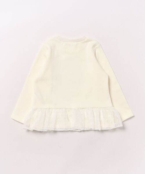 SKAPE（エスケープ）の「ｽﾊﾟﾝｺｰﾙﾄﾚｰﾅｰ（スウェット・キッズ・ホワイト/ピンク・100cm/80ｃｍ/90cm/110cm/120cm/130cm）」の6枚目の写真