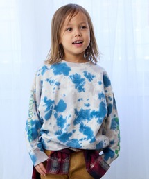 MARKEY'S（マーキーズ）の「タイダイショルダープリントスウェット（スウェット・キッズ）」