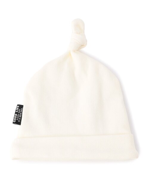 BREEZE（ブリーズ）の「ベビー結び帽子（ニットキャップ/ビーニー・キッズ・オレンジ/アイボリー/チャコール・48）」の9枚目の写真