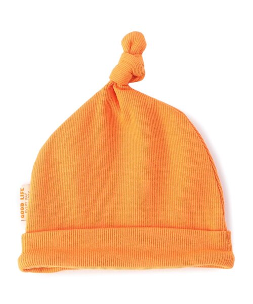 BREEZE（ブリーズ）の「ベビー結び帽子（ニットキャップ/ビーニー・キッズ・オレンジ/アイボリー/チャコール・48）」の10枚目の写真