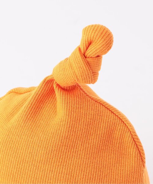 BREEZE（ブリーズ）の「ベビー結び帽子（ニットキャップ/ビーニー・キッズ・オレンジ/アイボリー/チャコール・48）」の11枚目の写真