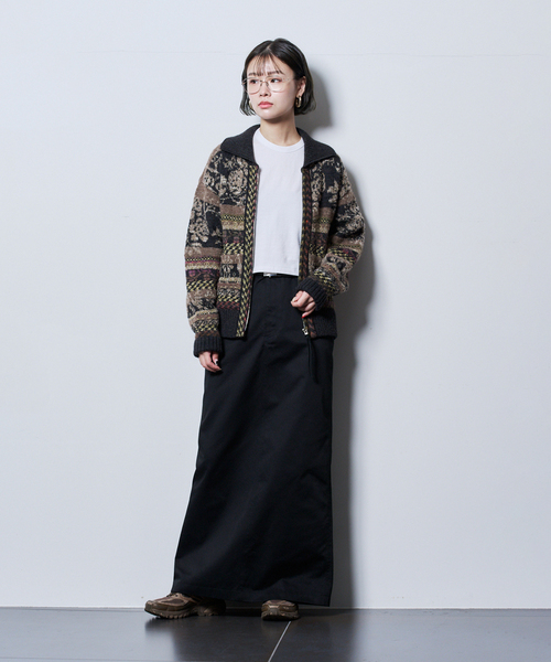 CITYSHOP（シティーショップ）の「CHINO STRAIGHT スカート（スカート・レディース・ブラック/ベージュ・36/38）」の21枚目の写真