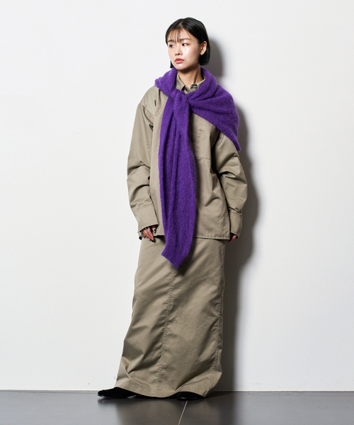 CITYSHOP（シティーショップ）の「CHINO STRAIGHT スカート（スカート・レディース・ブラック/ベージュ・36/38）」の15枚目の写真