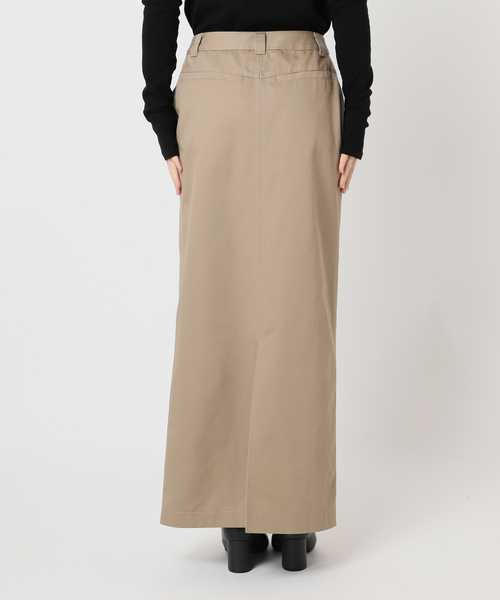 CITYSHOP（シティーショップ）の「CHINO STRAIGHT スカート（スカート・レディース・ブラック/ベージュ・36/38）」の7枚目の写真