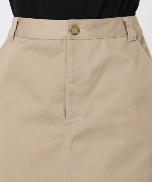 CITYSHOP（シティーショップ）の「CHINO STRAIGHT スカート（スカート・レディース・ブラック/ベージュ・36/38）」の22枚目の写真