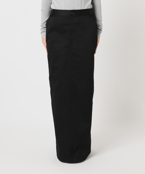 CITYSHOP（シティーショップ）の「CHINO STRAIGHT スカート（スカート・レディース・ブラック/ベージュ・36/38）」の9枚目の写真