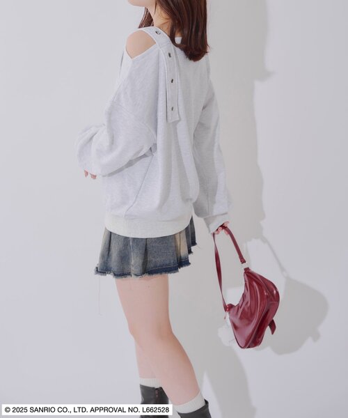 Remind me and forever(リマインドミーアンドフォーエバー)の「【サンリオキャラクターズ】ワンショルトレーナー(スウェット・レディース・その他1/その他2/その他3・FREE)」の16枚目の写真