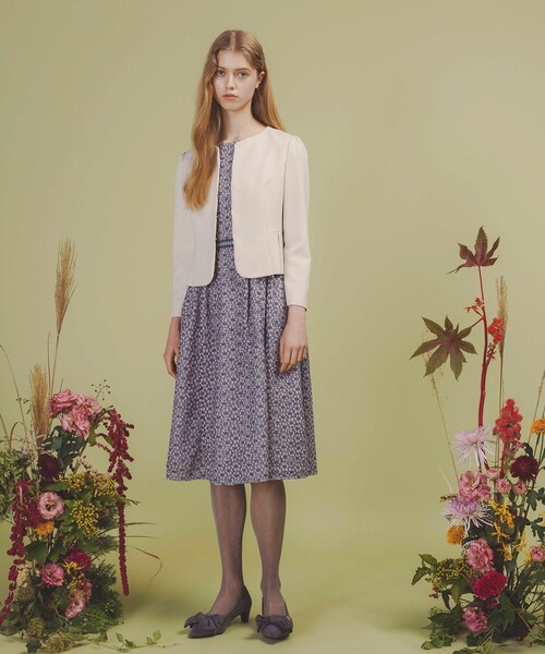 TOCCA（トッカ）の「MEMORY OF LACE ドレス（ワンピース・レディース・ピンク系7/ネイビー系7/スカイブルー系7・00/6/4/2/0）」の17枚目の写真