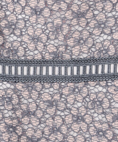 TOCCA（トッカ）の「MEMORY OF LACE ドレス（ワンピース・レディース・ピンク系7/ネイビー系7/スカイブルー系7・00/6/4/2/0）」の9枚目の写真