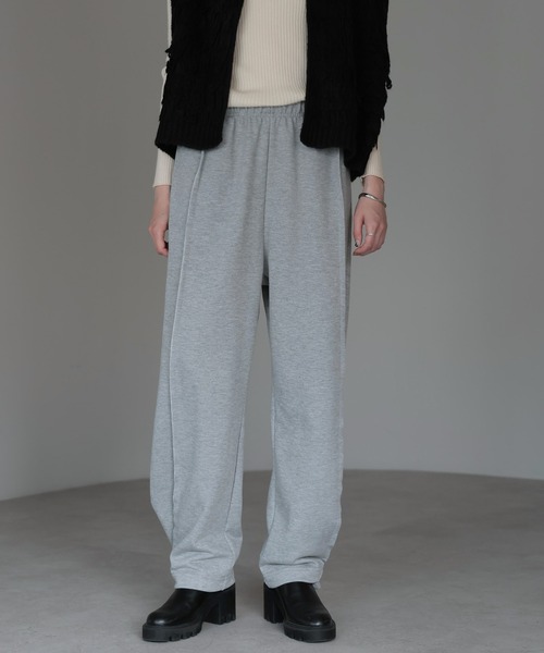 セール】【2025 AW】2wayスウェットパンツ（スウェットパンツ）｜amini