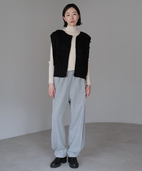 セール】【2025 AW】2wayスウェットパンツ（スウェットパンツ）｜amini