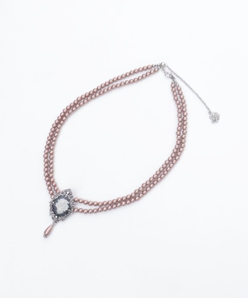 axes femme（アクシーズファム）の「ヴィクトリアンパールネックレス（ネックレス・レディース・シルバー/ゴールド・FREE）」の8枚目の写真