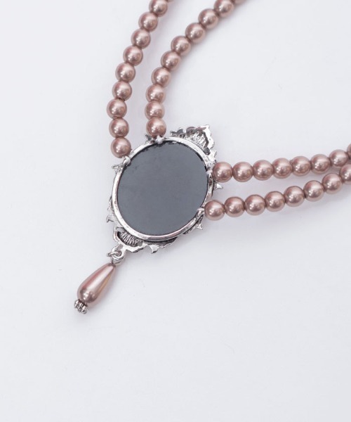 axes femme（アクシーズファム）の「ヴィクトリアンパールネックレス（ネックレス・レディース・シルバー/ゴールド・FREE）」の7枚目の写真