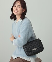 キルトフラップバッグ