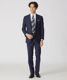 Paul Stuart（ポールスチュアート）の「【EASTGATE MODEL】「Adjustable Fit」10Month ブルーストライプスーツ（セットアップ）」