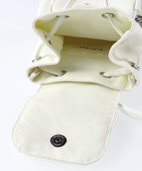 BRANSHES（ブランシェス）の「ミニリュック（バックパック/リュック・キッズ・ブラック/アイボリー・FREE）」の5枚目の写真