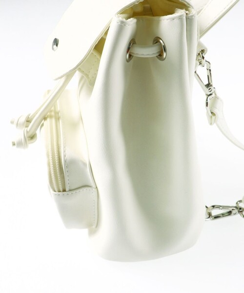 BRANSHES（ブランシェス）の「ミニリュック（バックパック/リュック・キッズ・ブラック/アイボリー・FREE）」の8枚目の写真