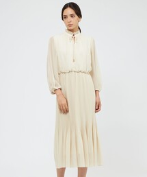 EPOCA（エポカ）の「ドライジョーゼット プリーツワンピース（ワンピース）」