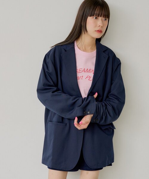 WHIMSIC(ウィムジック)の「【WHIMSIC/SETUP対応】2Bテーラードジャケット(テーラードジャケット・レディース・チャコールグレー/ブラウン/ネイビー/ブラウン系その他/グレー系その他/ベージュ・FREE)」の6枚目の写真