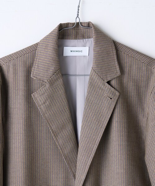 WHIMSIC(ウィムジック)の「【WHIMSIC/SETUP対応】2Bテーラードジャケット(テーラードジャケット・レディース・チャコールグレー/ブラウン/ネイビー/ブラウン系その他/グレー系その他/ベージュ・FREE)」の18枚目の写真