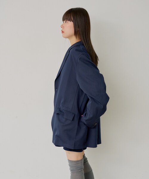 WHIMSIC(ウィムジック)の「【WHIMSIC/SETUP対応】2Bテーラードジャケット(テーラードジャケット・レディース・チャコールグレー/ブラウン/ネイビー/ブラウン系その他/グレー系その他/ベージュ・FREE)」の20枚目の写真